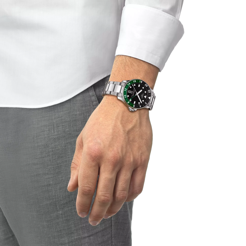 Tissot Seastar Quartz GMT Watch