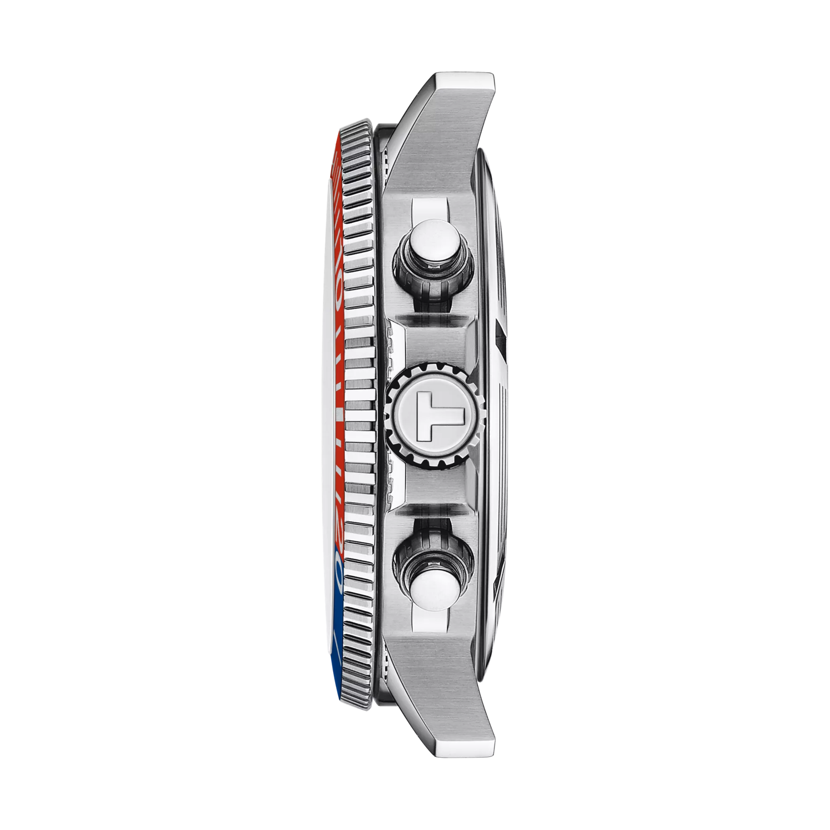 Tissot Seastar Chronograph Watch 45.5mm Blue Dial